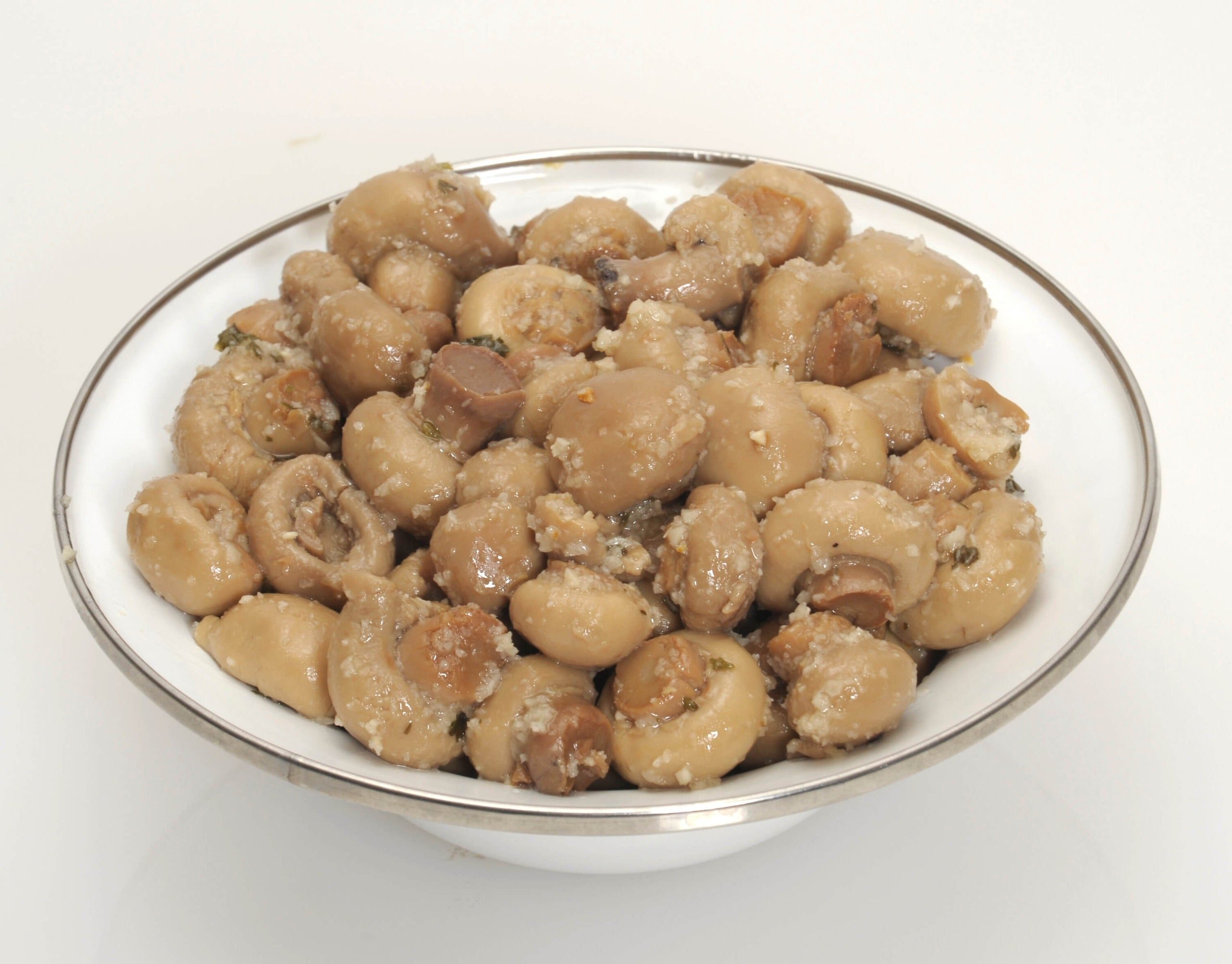 Mushroom Salad - Garlic Marinated.