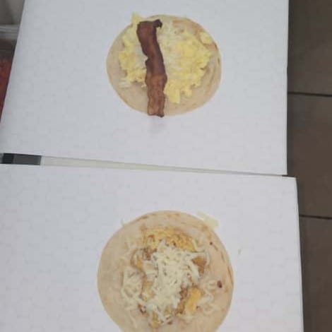 Egg and Choice Filling Tuesday.