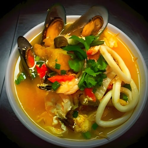 Tom Yum Noodle Soup.