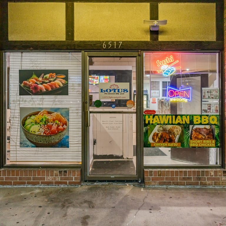 Welcome to Lotus Pho & Hawaiian BBQ