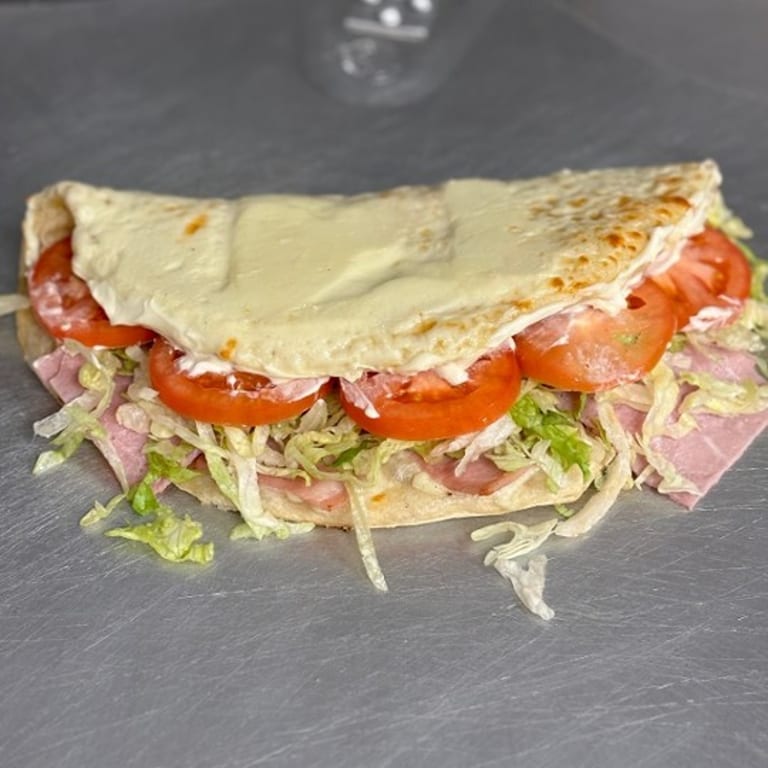 The Large Ham & Cheese Foldover