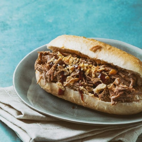 Pulled Pork Sandwich.