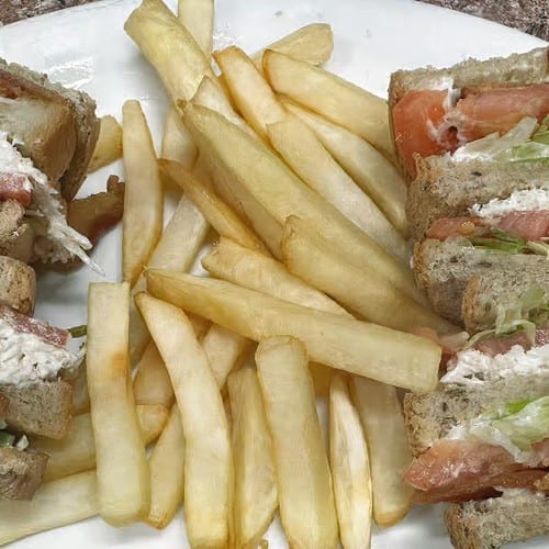 Chicken Salad Triple Decker.