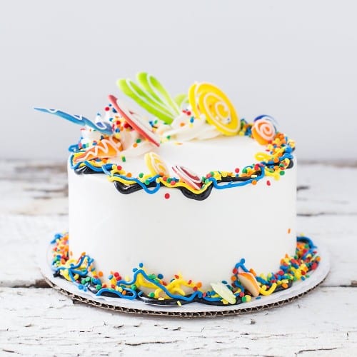 6" Strawberry Bavarian- Serves 6-8.