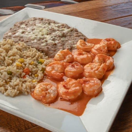 54. Camarones Rancheros.