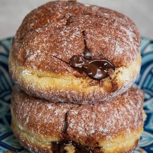 Zeppole Nutella.