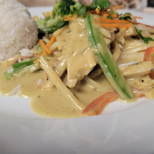 Thai Coconut Curry Stir Fry.
