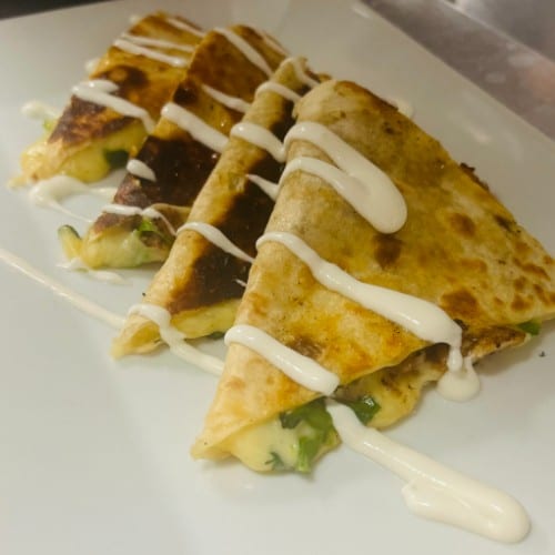 Chicken Quesadilla.