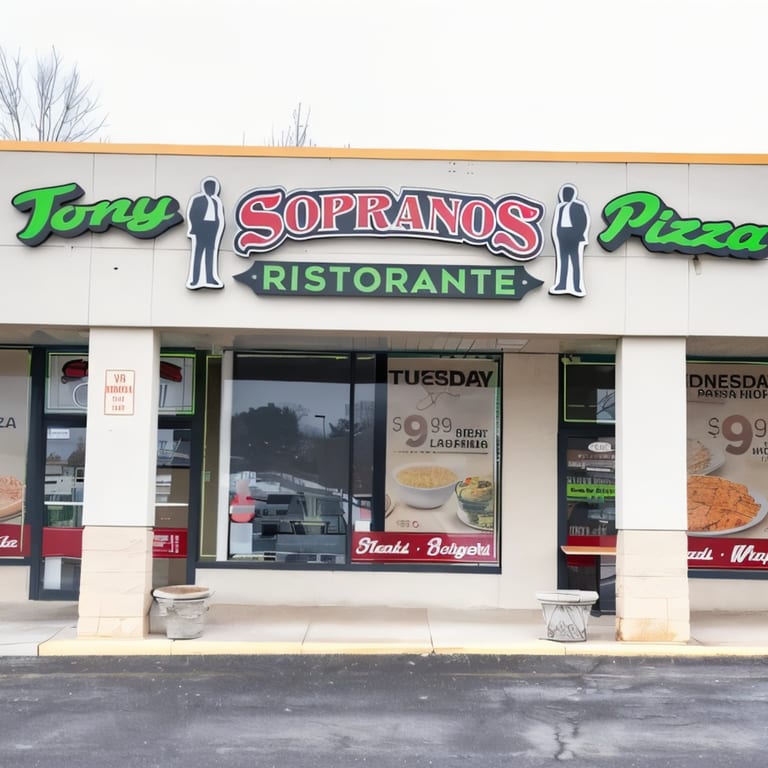 Welcome to Tony Sopranos Pizza & Ristorante 🍕