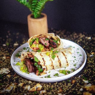 Beef Kebab Wrap