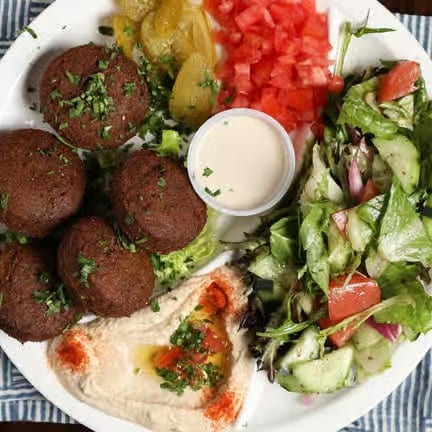Falafel Plate.