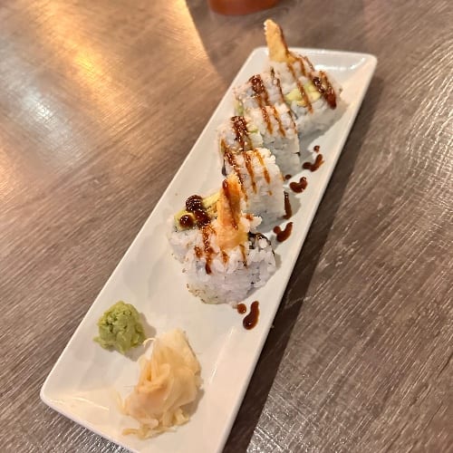 Tempura Shrimp Roll.