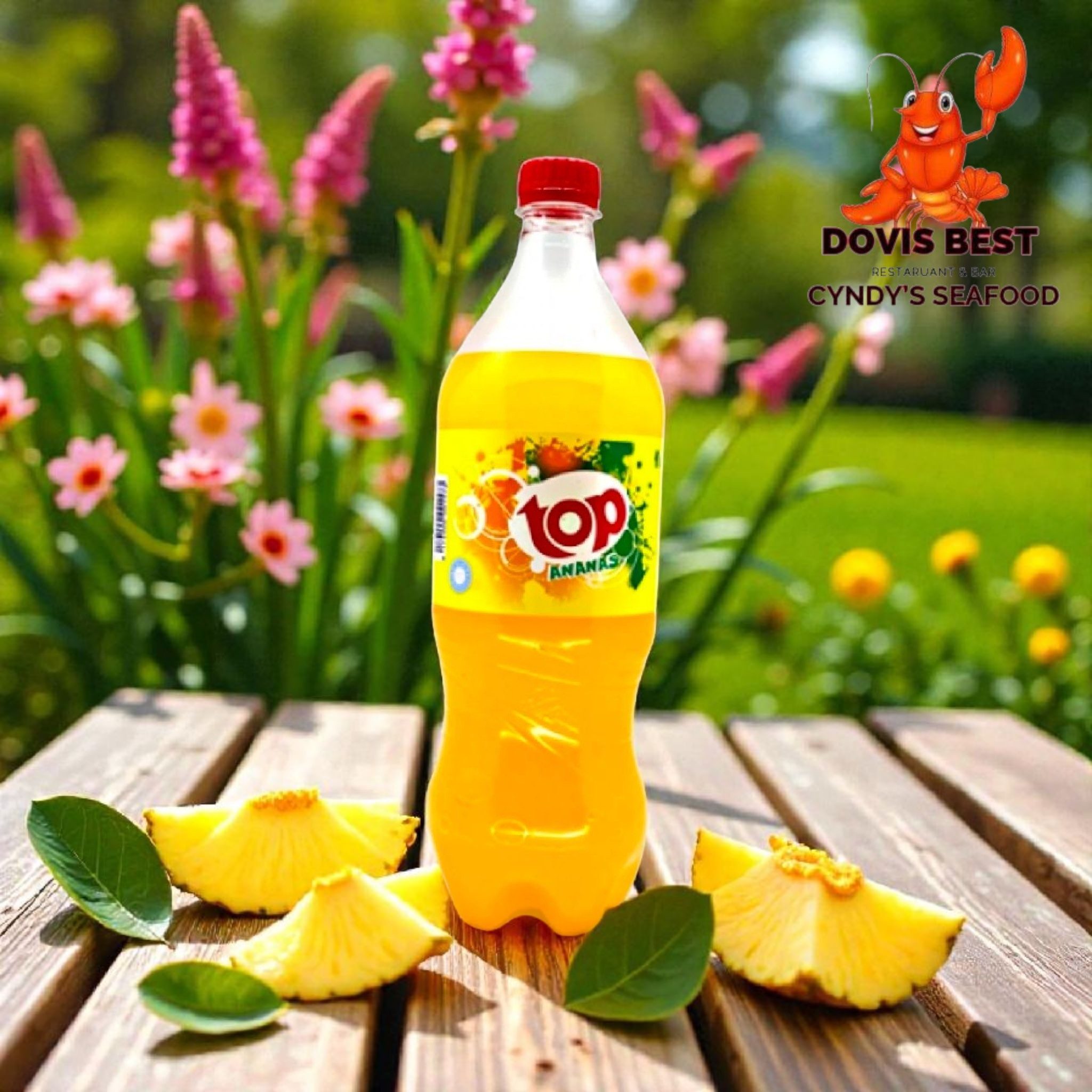 TOP ANANA (Cameroonian Fruity Soft Drink).