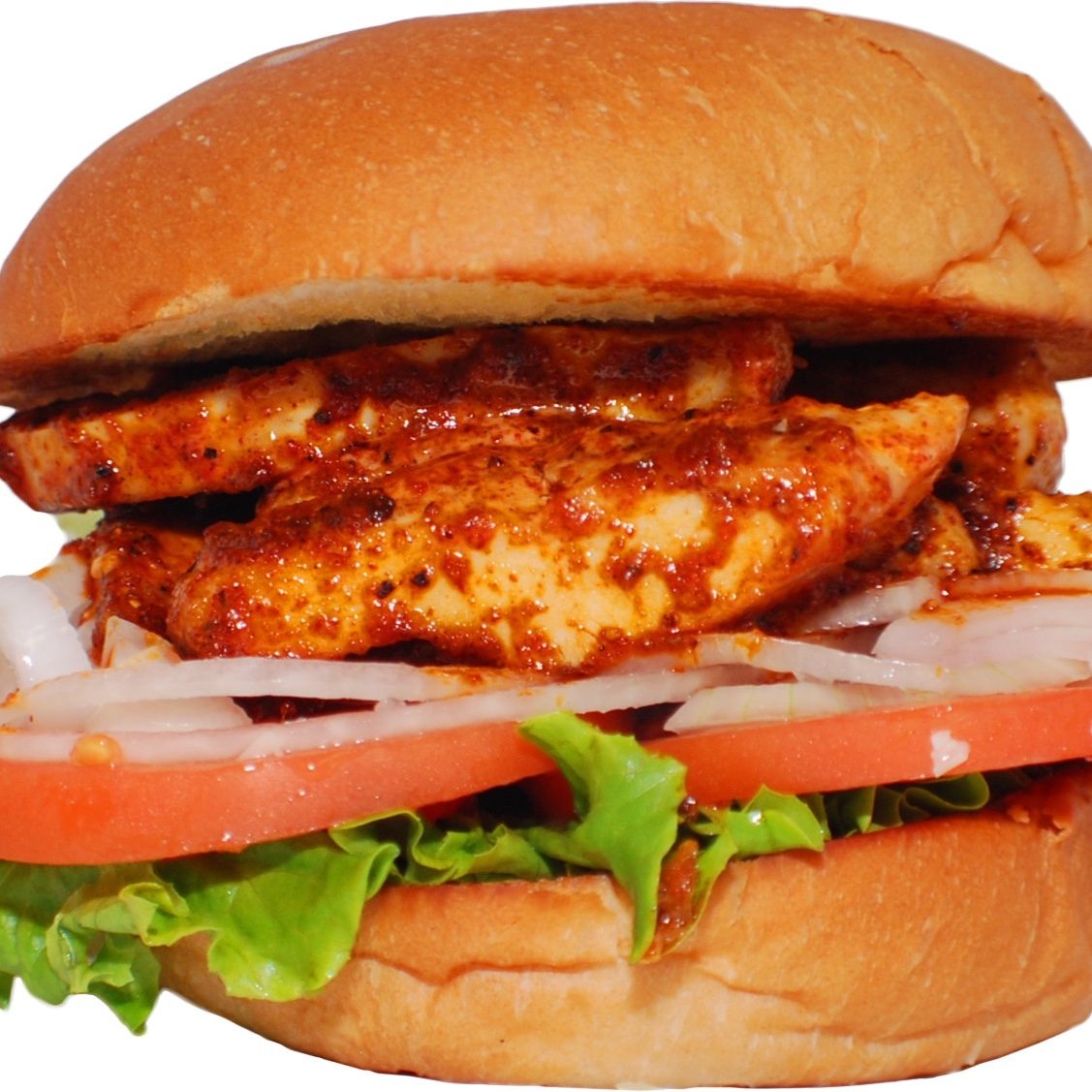 2 Spicy Chicken Burger.
