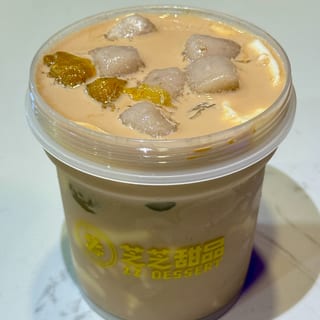 Milk Tea Milk Pudding Taro Ball