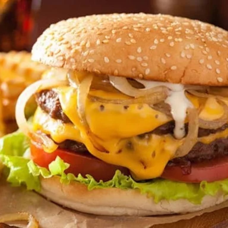 Double Decker Cheeseburger