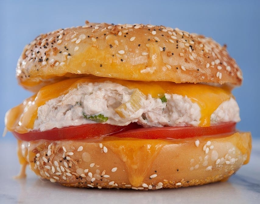 Tuna Melt Sandwich.