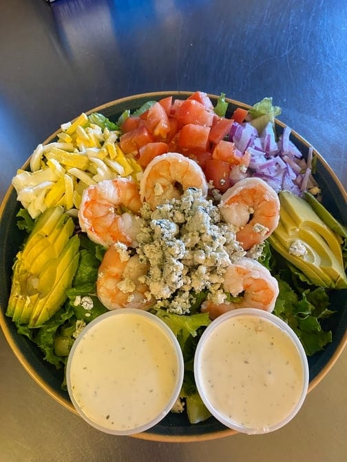 Prawn Cobb Salad.