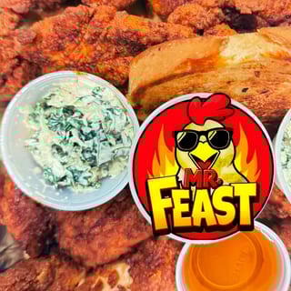 MR Feast 20 bites with fries