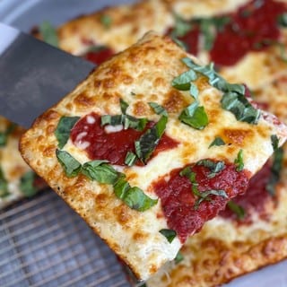Grandma Pizza - Square Pie.