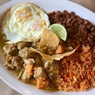 Pork Chili Verde & Eggs