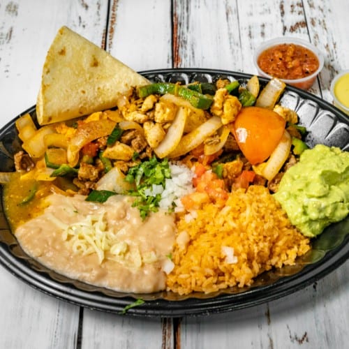 Fajita Chicken Plate.