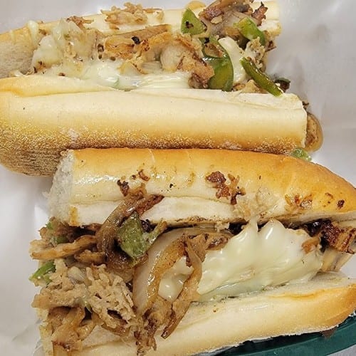 Chicken Cheese Steak Sub.