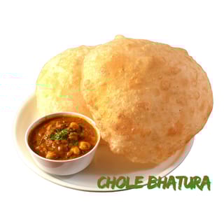 Chole Bhatura (Two Pieces)