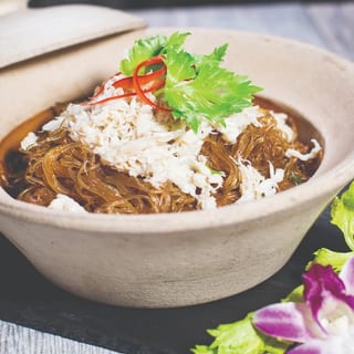 Clay Pot Crab with Glass Noodles