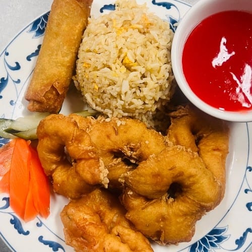 Sweet & Sour Shrimp.