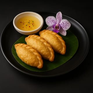 A4. Curry Puff 3 Pcs