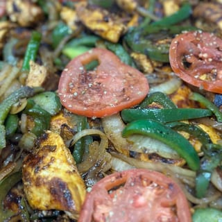 Chicken Kabab Over Rice