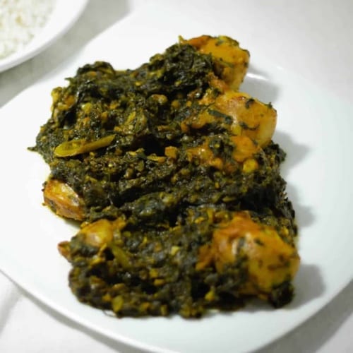 46. Chicken Palak.
