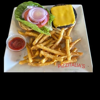 Veggie Burger & Fries