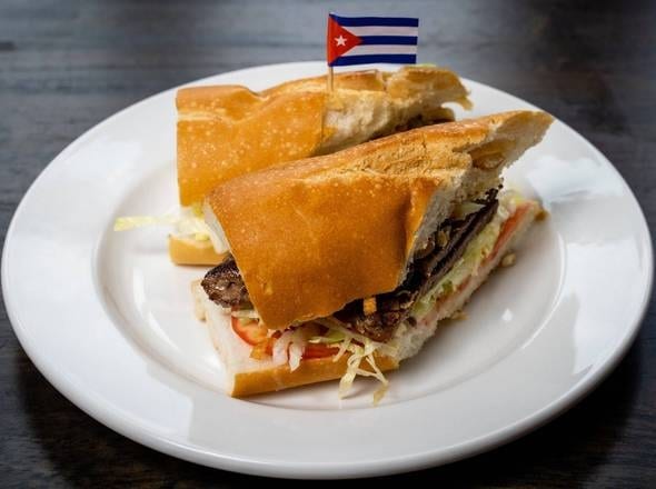 Pan Con Bistec Sandwich.