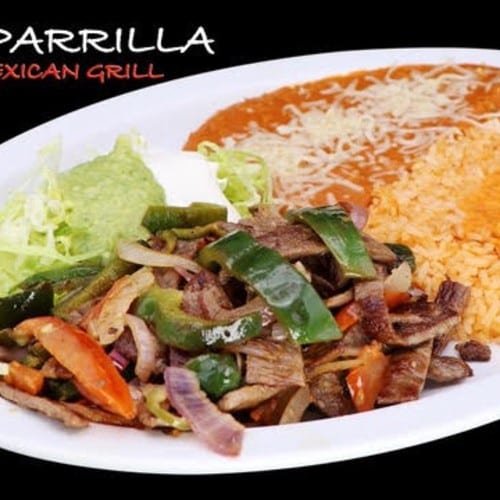 Carne a La Mexicana.