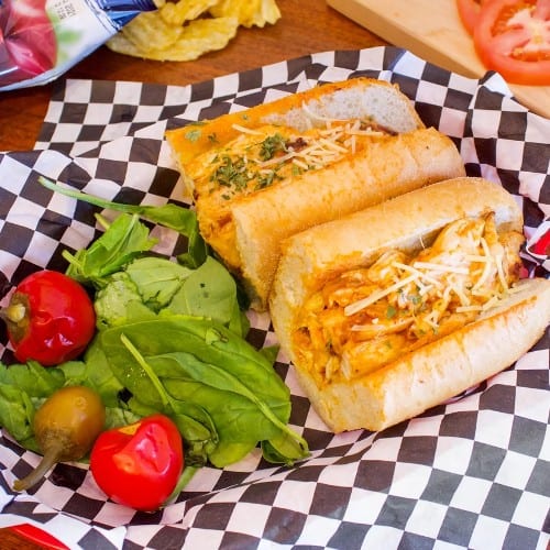 Buffalo Chicken Cheesesteak.