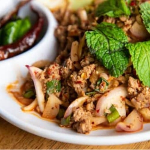 Beef Larb.