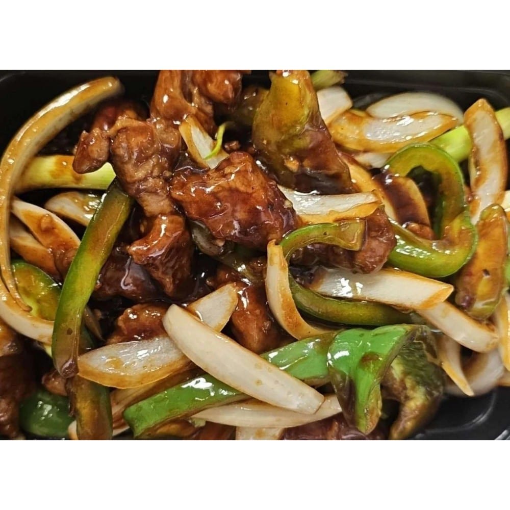 134. Mongolian Beef (hot & spicy).