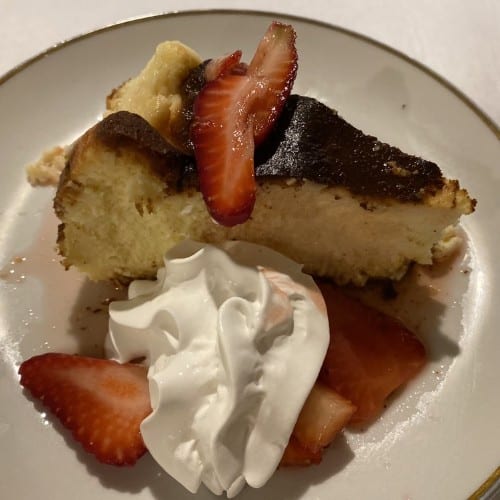 Basque Burnt Cheesecake.