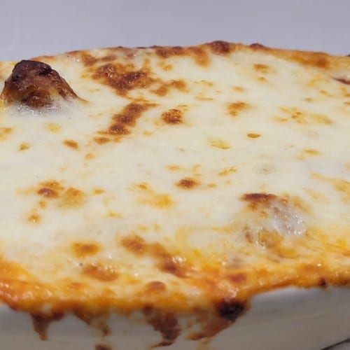 Classic Meat or Cheese Lasagna.
