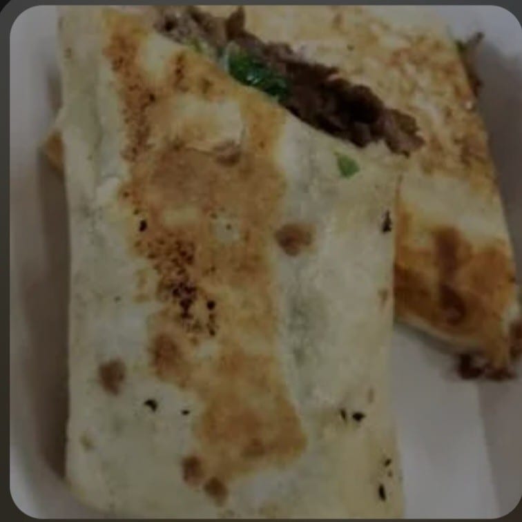 43. Flat Spinach Wrap Combo.