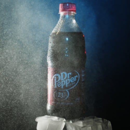 Dr. Pepper Bottle.