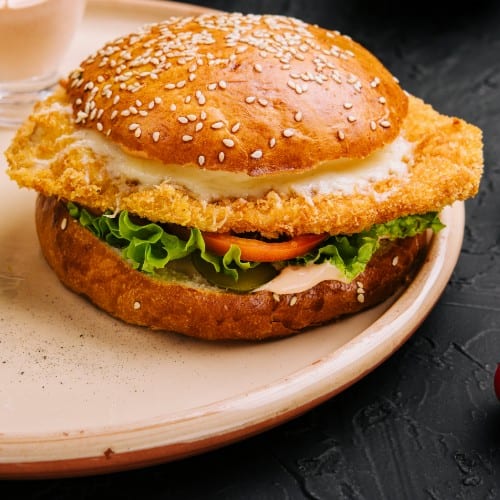 Fried Chicken Sandwich.