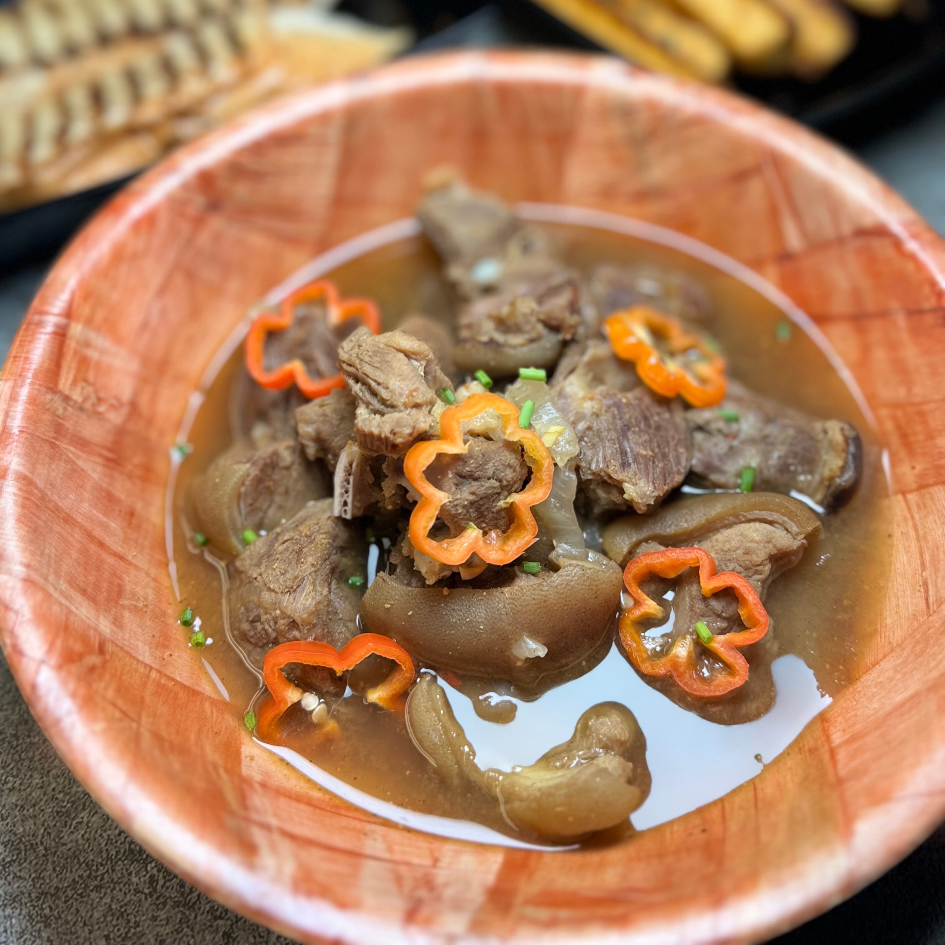 Goat Meat Pepper Soup.