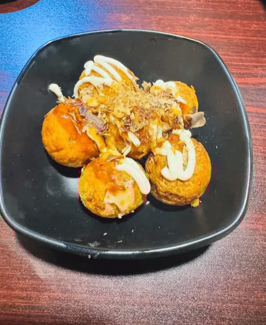 A8. Takoyaki.