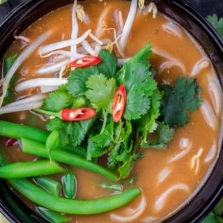 Veggie Tom Yum Soup - Canh Chua Tom Chay