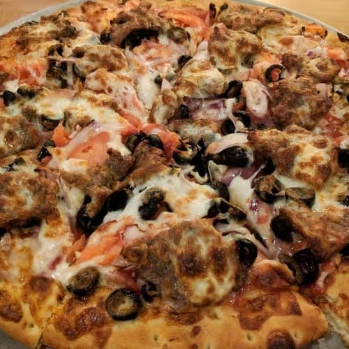 27. Greek Pizza (10" Small).