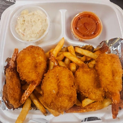 Jumbo Shrimp Platter (5 Pieces).