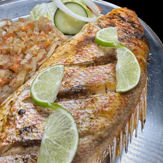 Red snapper (poisson braise)